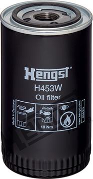 Hengst Filter H453W - Масляний фільтр autocars.com.ua