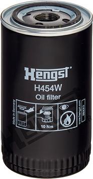 Hengst Filter H454W - Масляний фільтр autocars.com.ua