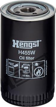 Hengst Filter H455W - Масляный фильтр autodnr.net