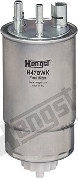 Hengst Filter H470WK - Паливний фільтр autocars.com.ua