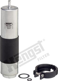 Hengst Filter H472WK - Топливный фильтр avtokuzovplus.com.ua
