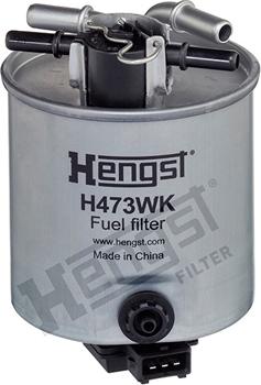 Hengst Filter H473WK - Топливный фильтр autodnr.net