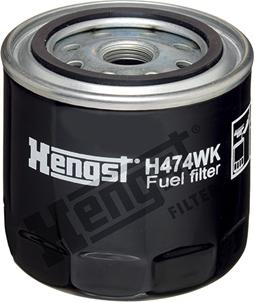 Hengst Filter H474WK - Паливний фільтр autocars.com.ua