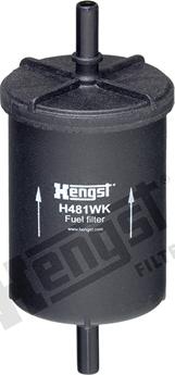 Hengst Filter H481WK - Топливный фильтр autodnr.net