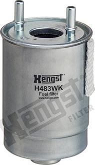 Hengst Filter H483WK - Паливний фільтр autocars.com.ua