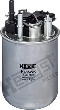 Hengst Filter H485WK - Паливний фільтр autocars.com.ua