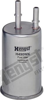 Hengst Filter H490WK - Топливный фильтр autodnr.net