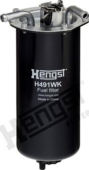 Hengst Filter H491WK - Топливный фильтр autodnr.net