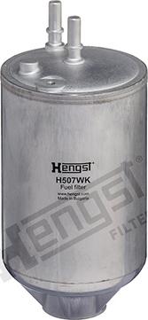 Hengst Filter H507WK - Топливный фильтр avtokuzovplus.com.ua