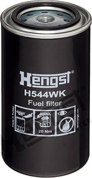 Hengst Filter H544WK D422 - Топливный фильтр autodnr.net