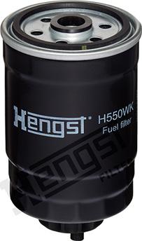 Hengst Filter H550WK - Топливный фильтр autodnr.net