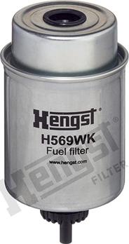 Hengst Filter H569WK - Фільтр паливний Claas. John Deere. LiebherrHengst autocars.com.ua