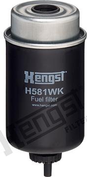 Hengst Filter H581WK - Паливний фільтр autocars.com.ua
