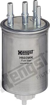 Hengst Filter H603WK - Паливний фільтр autocars.com.ua