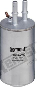 Hengst Filter H604WK - Паливний фільтр autocars.com.ua