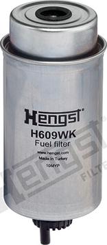 Hengst Filter H609WK - Паливний фільтр autocars.com.ua