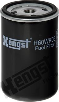 Hengst Filter H60WK08 - Топливный фильтр autodnr.net