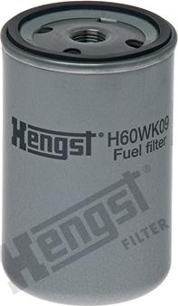 Hengst Filter H60WK09 - Топливный фильтр avtokuzovplus.com.ua