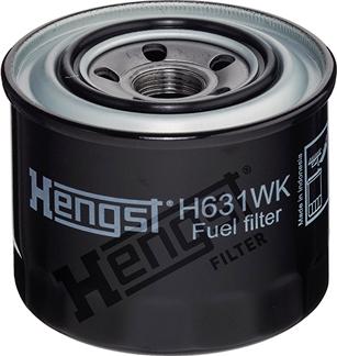 Hengst Filter H631WK - Топливный фильтр autodnr.net