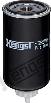 Hengst Filter H652WK - Паливний фільтр autocars.com.ua
