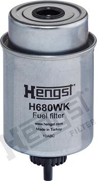 Hengst Filter H680WK - Паливний фільтр autocars.com.ua
