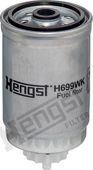 Hengst Filter H699WK - Топливный фильтр autodnr.net