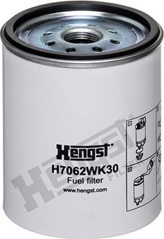 Hengst Filter H7062WK30 - Паливний фільтр autocars.com.ua