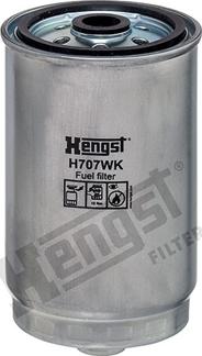 Hengst Filter H707WK - Топливный фильтр autodnr.net
