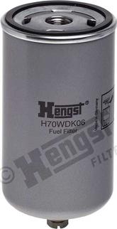 Hengst Filter H70WDK06 - Топливный фильтр autodnr.net