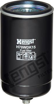 Hengst Filter H70WDK15 - Топливный фильтр avtokuzovplus.com.ua