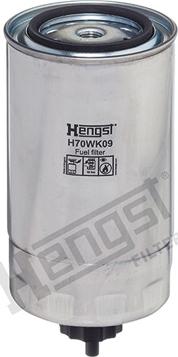 Hengst Filter H70WK09 - Топливный фильтр autodnr.net