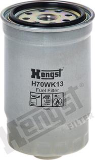 Hengst Filter H70WK13 - Паливний фільтр autocars.com.ua