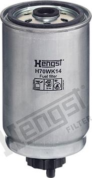 Hengst Filter H70WK14 - Топливный фильтр autodnr.net