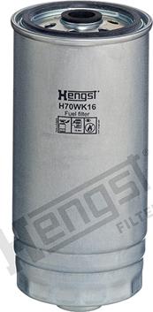 Hengst Filter H70WK16 - Топливный фильтр autodnr.net