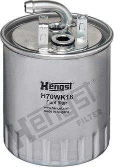 Hengst Filter H70WK18 - Паливний фільтр autocars.com.ua