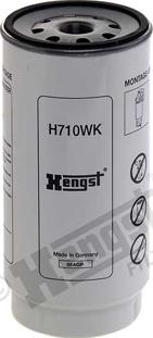 Hengst Filter H710WK - Топливный фильтр avtokuzovplus.com.ua