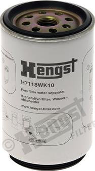 Hengst Filter H7118WK10 - Паливний фільтр autocars.com.ua