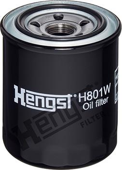 Hengst Filter H801W - Масляний фільтр autocars.com.ua