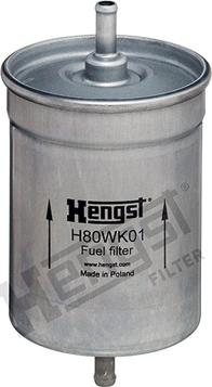 Hengst Filter H80WK01 - Топливный фильтр avtokuzovplus.com.ua