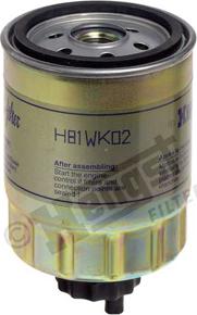 Hengst Filter H81WK02 - Паливний фільтр autocars.com.ua