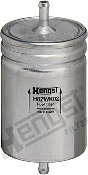 Hengst Filter H82WK02 - Топливный фильтр autodnr.net