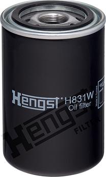 Hengst Filter H831W - Масляний фільтр autocars.com.ua