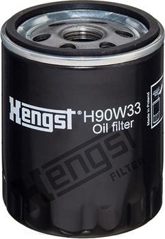 Hengst Filter H90W33 - Фільтр масляний MAZDA 3. 6 1.5-2.2 D. 1.8-2.0 MZR 02-вир-во HENGST autocars.com.ua