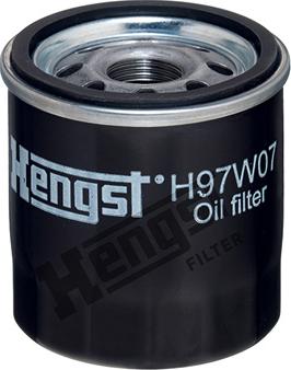 Hengst Filter H97W07 - Масляний фільтр autocars.com.ua