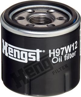 Hengst Filter H97W12 - Масляний фільтр autocars.com.ua