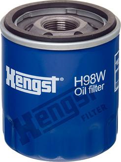 Hengst Filter H98W - Масляный фильтр avtokuzovplus.com.ua