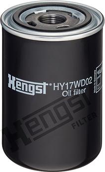 Hengst Filter HY17WD02 - Масляний фільтр autocars.com.ua