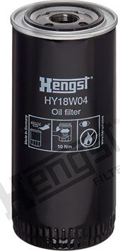Hengst Filter HY18W04 - Масляний фільтр autocars.com.ua