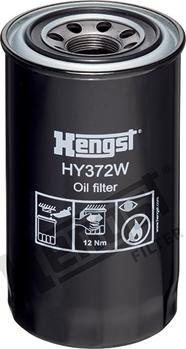 Hengst Filter HY372W - Фільтр, Гідравлічна система приводу робочого устаткування autocars.com.ua