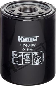 Hengst Filter HY404W - Фільтр, Гідравлічна система приводу робочого устаткування autocars.com.ua